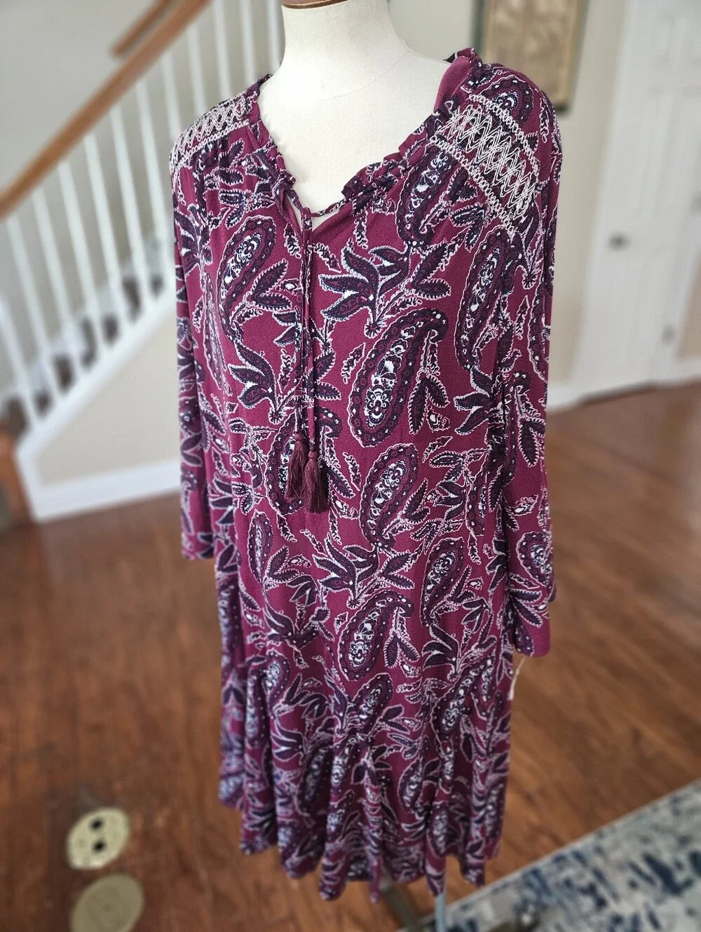 NWT! Style And Co Boho Dress 3X - Picture 2 of 5